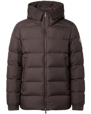 Moncler Long-Sleeved Padded Jacket - Brown