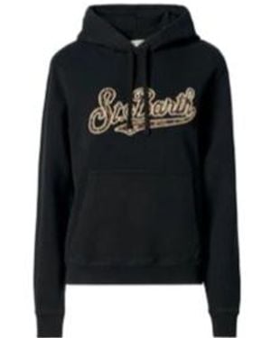 MC2 Saint Barth Long-Sleeved Sweatshirt - Black