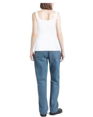 Rag & Bone Square-Neck Thin-Strap Tank To - Blue