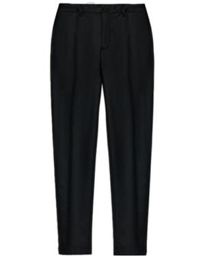 Dolce & Gabbana Tailored Flannel Trousers - Black