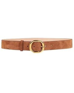 Rag & Bone Suede Belt - Natural