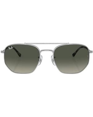 Ray-Ban Irregular Frame Sunglasses - Green
