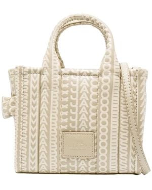 Marc Jacobs The Monogram Micro Tote Bag - Natural