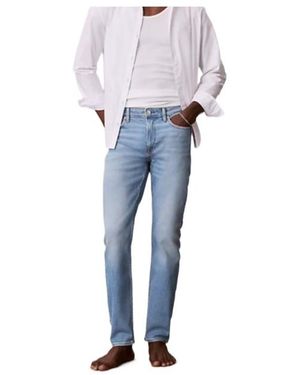 Calvin Klein Slim Tapered Jeans - Blue