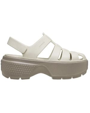 Crocs™ Platform Sandals - Gray