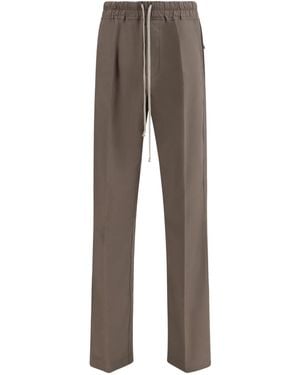 Rick Owens Drawstring Trousers - Grey