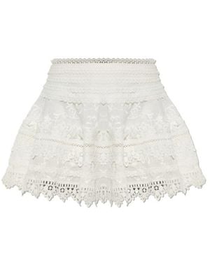 AllSaints Short A-Line Skirt - White
