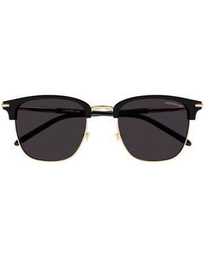 Montblanc Eyewear Square Frame Sunglasses - White