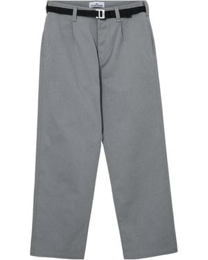Stone Island Belt Loop Casual Trousers - Grey