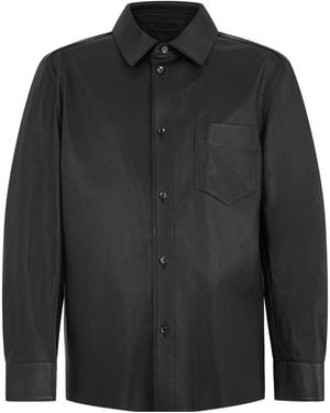 BOSS Movitz Leather Jacket - Black