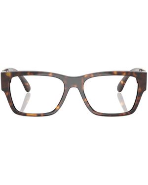Versace Tortoiseshell-Effect Glasses - White