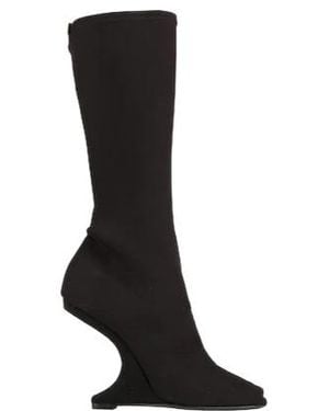 Rick Owens Simple Open Boots - Black