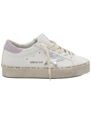 Golden Goose Hi Star Trainers - Grey