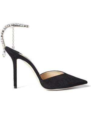 Jimmy Choo Crystal Embellished High Heels - Multicolour