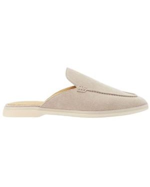 SCAROSSO Lucrezia Slip-On Mules - White