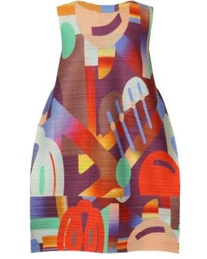 Pleats Please Issey Miyake Pleats Please Issey Miyake Playground Tunic - Red