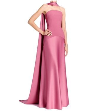 Solace London Strapless Dress - Pink