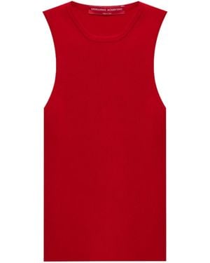 Ermanno Scervino Sleeveless Vest - Red