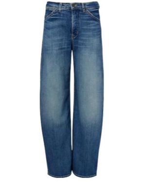 Nili Lotan Tube-Cut Jeans - Blue
