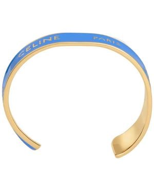 Celine Ribbon Small Cuff - Blue