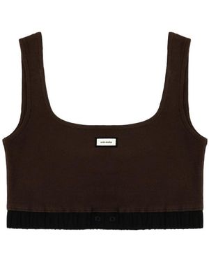 Entire studios Lounge Top - Brown