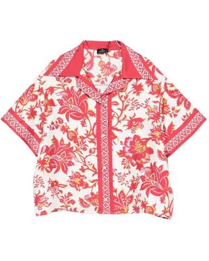 Etro Floral Printed Shirt - Red