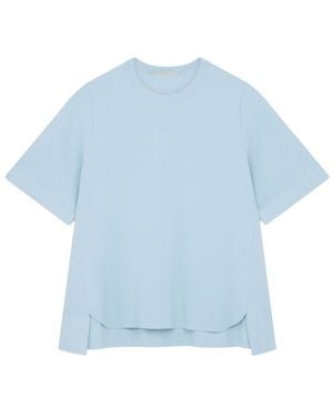 Stella McCartney Jersey Crewneck T-Shirt - Blue