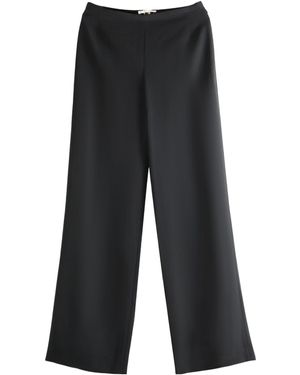 The Row Roger Trousers - Black