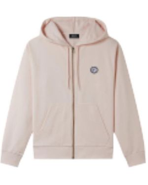 A.P.C. Logo Zipper Casual Jacket - Natural