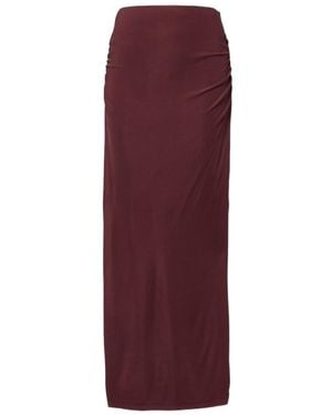AYA MUSE Kaima Jersey Maxi Skirt - Purple