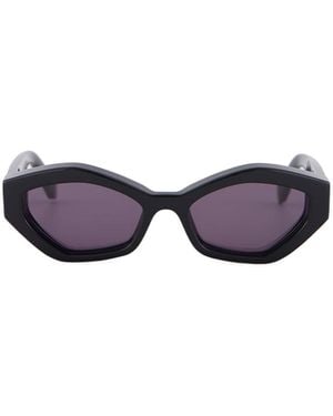Off-White c/o Virgil Abloh Hilo Geometric Sunglasses - White