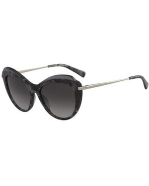 Longchamp Cat Eye Frame Sunglasses - White