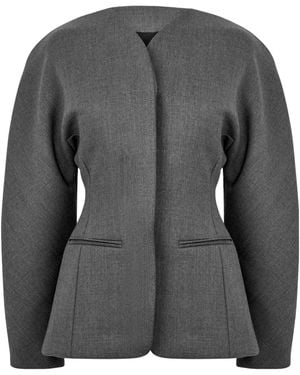 Jacquemus La Veste Ovalo Cardigan - Black