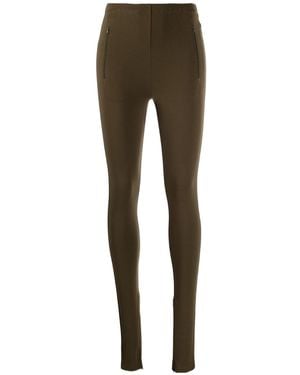 Wardrobe NYC Zipped Leggings - Green