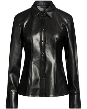 Rag & Bone Solid-Color Long-Sleeve Shirt - Black