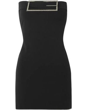 16Arlington Althenea Strapless Embellished Stretch-crepe Mini Dress - Black
