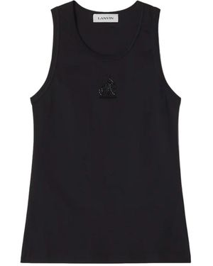 Lanvin Sleeveless Vest - Black