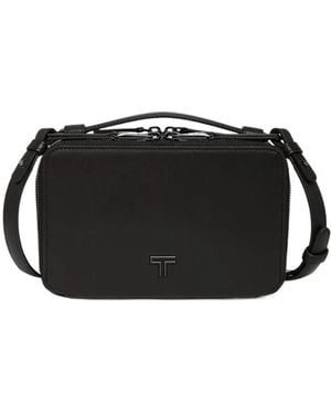 Tumi Myla Leather Cross Body - Black