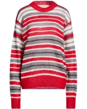 Marni Striped Knitwear - Red