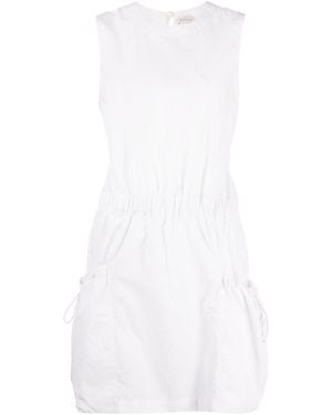 Moncler Sleeveless Dress - White