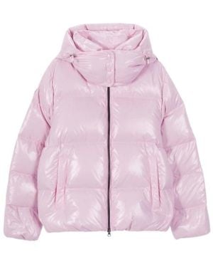 Duvetica Goose-Down Puffer Jacket - Pink