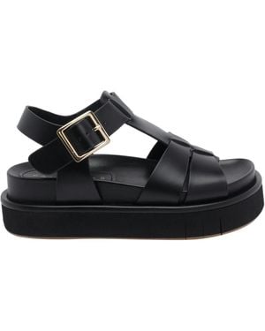 Paloma Barceló Paloma Barceló Dalia Platform Sandals - Black