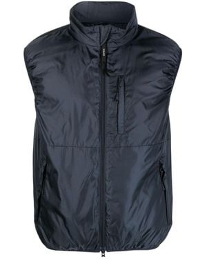 Aspesi Jil Zip-Up Padded Gilet - Blue