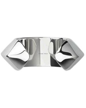 Phoebe Philo Open Bracelet - White