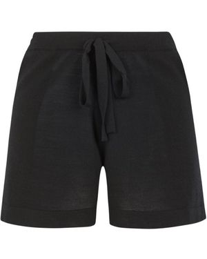 P.A.R.O.S.H. Drawstring Shorts - Black