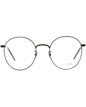 Saint Laurent Circular Flat Mirror - White