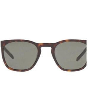 Saint Laurent Classic Leopardprint Sunglasses - Gray