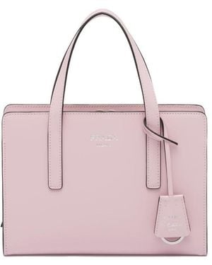 Prada Re-Edition 1995 Brushed-Leather Mini Handbag - Pink