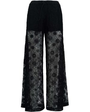 Pinko Lace Pants - Black