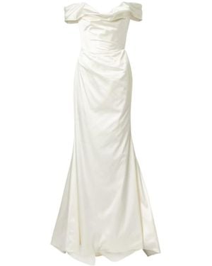 Vivienne Westwood Bridal Nova Cora Satin Gown - White